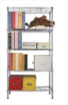 Estante Aço 5 Prateleiras Cromada Aramada 180 Cm - 5P6035180 Estante Aço 5 Prateleiras Cromada Aramada 180 Cm - 5P6035180