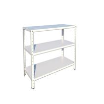 Estante Aço Baixa p 75kg BRANCA 3 Bandejas 90cm x 40cm x 92cm Estante Aço Baixa p 75kg BRANCA 3 Bandejas 90cm x 40cm x 92cm