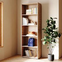 Estante Alta Bia com 5 Prateleiras Babus - Canela Estante Alta Bia com 5 Prateleiras Babus - Canela