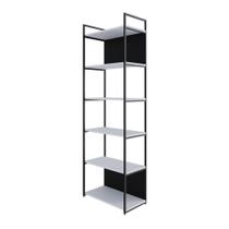 Estante Alta C/06 Prateleiras 185x60x33cm C/Fundo Yon Estante Alta C/06 Prateleiras 185x60x33cm C/Fundo Yon