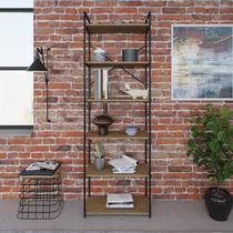 Estante Alta com 6 Prateleiras 185x60x33cm Yon Estante Alta com 6 Prateleiras 185x60x33cm Yon
