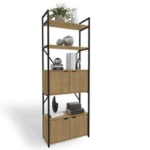 Estante Alta Industrial com 4 Portas e Prateleiras Kappesberg