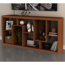 Estante Aparador Uso Horizontal Ou Vertical E1712 Amendoa Tecno Mobili