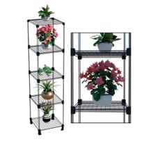 Estante Aramada 30x125cm Preto Estante Aramada 30x125cm Preto