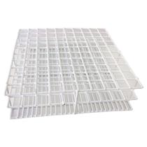 Estante arame revestido em pvc 100 furos diam. 13mm (cral)