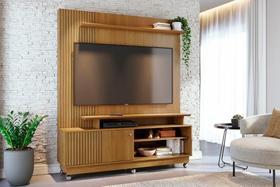 Estante Ares para TV de até 75 polegadas (COM RODÍZIOS) - Cumaru - Madetec Estante Ares para TV de até 75 polegadas (COM RODÍZIOS) - Cumaru - Madetec