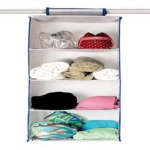 Estante armario closet sapateira com 4 espaços prateleiras vertical com 4 divisorias organizador rou