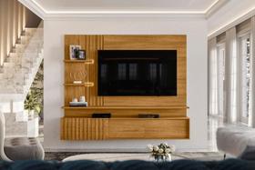 Estante Atena para TV de até 65 polegadas - Cumaru - Madetec Estante Atena para TV de até 65 polegadas - Cumaru - Madetec