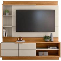 Estante Atlanta para Tv Até 60 Polegadas 2 Portas Linea Cor Nature Off White Estante Atlanta para Tv Até 60 Polegadas 2 Portas Linea Cor Nature Off White