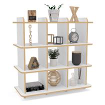 Estante Aurora Branca e Naval