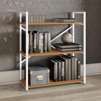 Estante Baixa 72cm com 3 Prateleiras Estrutura Metálica Estilo Industrial LI007 Kappesberg Industrial Estante Baixa 72cm com 3 Prateleiras Estrutura Metálica Estilo Industrial LI007 Kappesberg Industrial