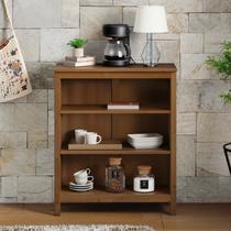 Estante Baixa com 2 Prateleiras Madeira Maciça Maia