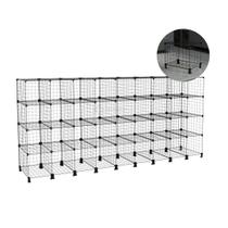 Estante Balcão Expositor Aramado 36 Nichos Horizontal 40cm Profundidade Preto Estante Balcão Expositor Aramado 36 Nichos Horizontal 40cm Profundidade Preto