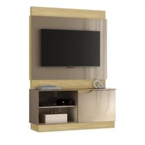 Estante Bali Para Tv 50 Polegadas Flex Wood Madeirado E Reflecta