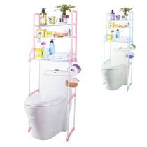 Estante Banheiro Lavanderia Organizador Vaso Sanitario Lavabo Rack 3 Prateleiras Porta Toalhas Estante Banheiro Lavanderia Organizador Vaso Sanitario Lavabo Rack 3 Prateleiras Porta Toalhas