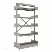 Estante Biblioteca de CENTRO com 10 Bandejas - 2,00x0,92x0,58m - SA - 13123