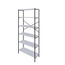 Estante C/06 Prateleiras 186x80x33cm Tub Tueh1886 Branco Chess - Branco Chess / Estante C/06 Prateleiras 186x80x33cm Tub Tueh1886 Branco Chess - Branco Chess /