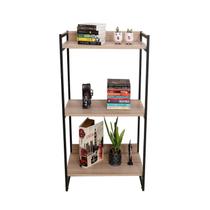 Estante City Estilo Industrial L 800/a 1040 Preto/Amadeirado Estante City Estilo Industrial L 800/a 1040 Preto/Amadeirado