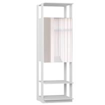 Estante Closet 1007 com 2 Portas 5 Prateleiras Branco - BE Mobiliário