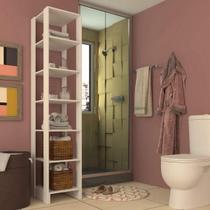 Estante Closet 40cm com 6 Prateleiras - Branco Estante Closet 40cm com 6 Prateleiras - Branco