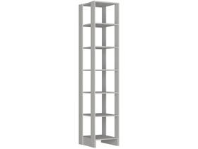 Estante Closet 40cm com 6 Prateleiras - Branco Estante Closet 40cm com 6 Prateleiras - Branco