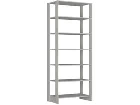 Estante Closet 80cm com 6 Prateleiras - Branco Estante Closet 80cm com 6 Prateleiras - Branco