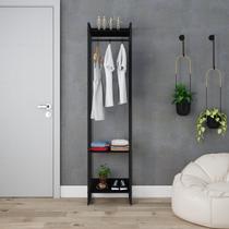 Estante Closet Arara Industrial 3 Prateleiras 187x45cm Dynamica
