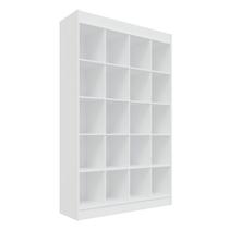 Estante Colmeia MDF 20 Nichos 128x204x40 cm Comac
