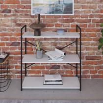 Estante com 3 Prateleiras 84x80x33cm Yon Estante com 3 Prateleiras 84x80x33cm Yon