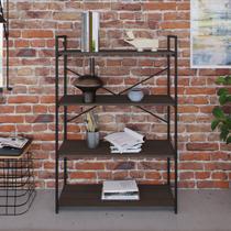 Estante com 4 Prateleiras 118x80x33cm Yon Estante com 4 Prateleiras 118x80x33cm Yon