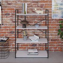 Estante com 4 Prateleiras 118x80x33cm Yon Estante com 4 Prateleiras 118x80x33cm Yon