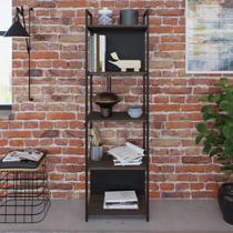 Estante com 5 Prateleiras 152x45x33cm com Fundo Yon Estante com 5 Prateleiras 152x45x33cm com Fundo Yon