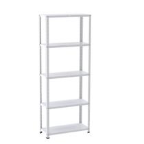 Estante com Estrutura Metalica Armazenagem Pre Mold 2000mm s/Ref Epl-5A-Vu Branco