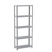 Estante com Estrutura Metalica Armazenagem Pre Mold 2000mm s/Ref Epl-5A-Vu Cinza Estante com Estrutura Metalica Armazenagem Pre Mold 2000mm s/Ref Epl-5A-Vu Cinza