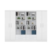Estante com Livreiro e Multiuso Branco - FdECOR