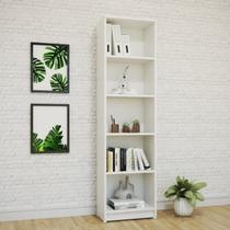 Estante Compacta Multiuso sem Porta 178cm x 29.5cm x 48cm Branco Estante Compacta Multiuso sem Porta 178cm x 29.5cm x 48cm Branco