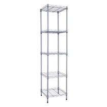 Estante Cromada Multiuso 5 prateleiras Ajustavies Estante Cromada Multiuso 5 prateleiras Ajustavies