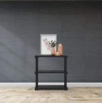 Estante Cube Eco3 - 3 prateleiras preta Estante Cube Eco3 - 3 prateleiras preta