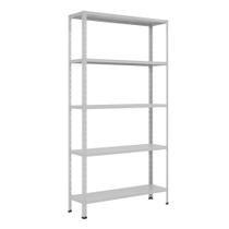 Estante de Aço 5 Prateleiras 1,55x0,80x0,27 Cinza Estante de Aço 5 Prateleiras 1,55x0,80x0,27 Cinza