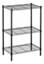 Estante De Aco Aramada Black 3 Prateleiras 90x60x35cm 150kg