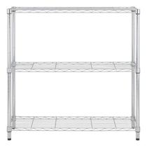 Estante De Aço Aramado 90X90X35Cm Até 150Kg - 3 Prateleiras