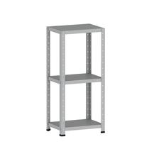 Estante de Aço Baixa Organizadora com 03 prateleiras suporta até 60 kg