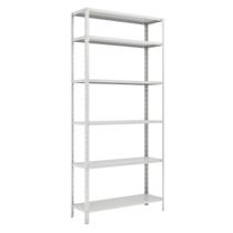 Estante de Aço com 06 Bandejas 30cm (22/18) 1,980,920,30m W3 Cinza - 16007