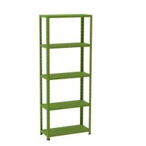 Estante de Aço com 5 Prateleiras Linha Light 1,80 M Verde Estante de Aço com 5 Prateleiras Linha Light 1,80 M Verde
