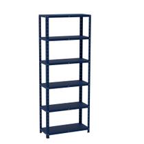 Estante de Aço com 6 Prateleiras Linha Light 1,80 M Azul Del Rey Estante de Aço com 6 Prateleiras Linha Light 1,80 M Azul Del Rey