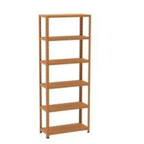 Estante de Aço com 6 Prateleiras Linha Light 1,80 M Laranja Estante de Aço com 6 Prateleiras Linha Light 1,80 M Laranja