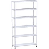 Estante de Aço Dupla Flex 6 Prateleiras Branco - Amapá
