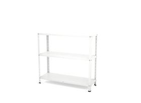 Estante de Aço Multiuso Baixa Pandin 90 cm Branco