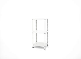 Estante de Aço Multiuso de Canto Pandin 90 cm Branco