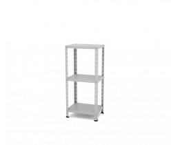 Estante de Aço Multiuso de Canto Pandin 90 cm Cinza Cristal Estante de Aço Multiuso de Canto Pandin 90 cm Cinza Cristal